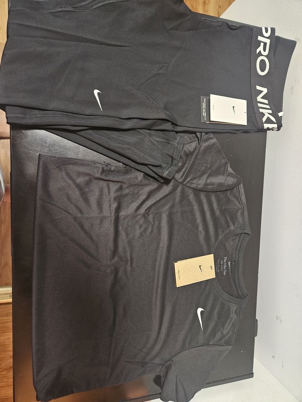 Nike Black Dri-FIT Shirt And Legging